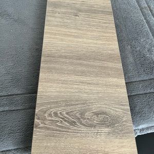 Thick decorative shelf board with a square edge (banded on all sides) /Cottage